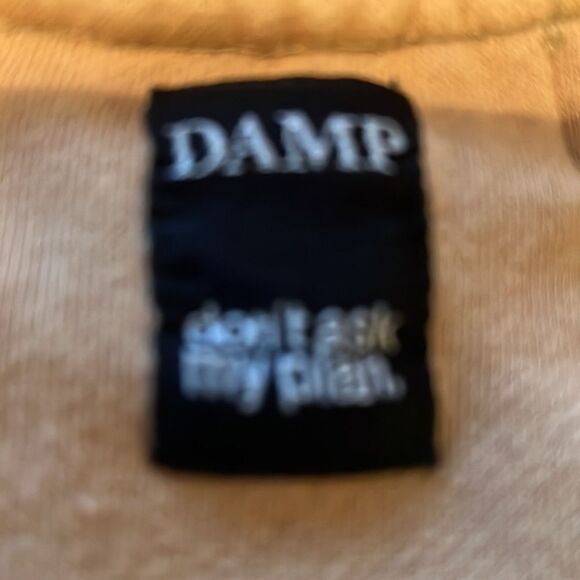 Damp Dont Ask my Plan Tan Turtleneck Sweatshirt Size XXL - Picture 7 of 10